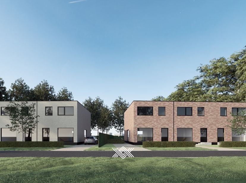 Deze nieuwbouwwoning, met drie slaapkamers en een bewoonbare oppervlakte van 144 m², bevindt zich op een zonnig perceel van 303,90 m² in de Biebuyckst