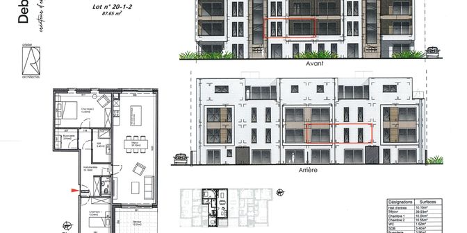 Appartement te koop in Rue des Arts 20 bus 1/2, 7780 Komen
