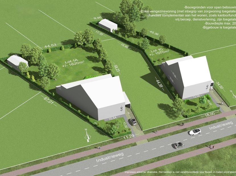 Op een gegeerde locatie in Tessenderlo-Ham bevindt zich deze ruime bouwgrond van 1620 m², geschikt voor een open bebouwing. De ligging combineert rust
