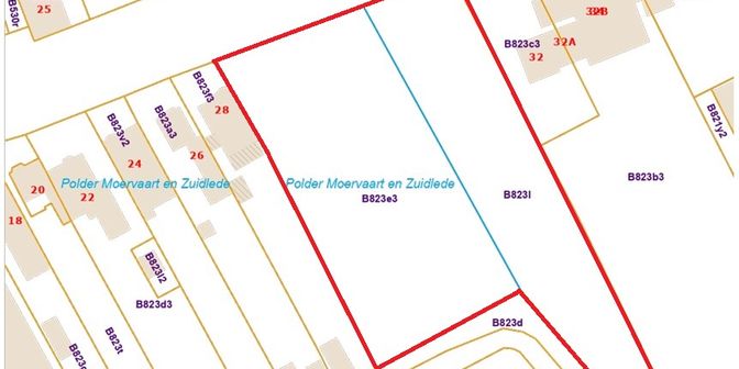 Grond te koop in Denen perceelnummers 823E3 en 823L, 9080 Lochristi