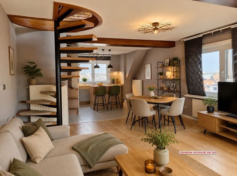 Deze kleine residentie met lift, bevindt zich in Westende-dorp met een zeer goede ligging:&amp;nbsp; op een boogscheut van het marktplein, de kerk, de bus