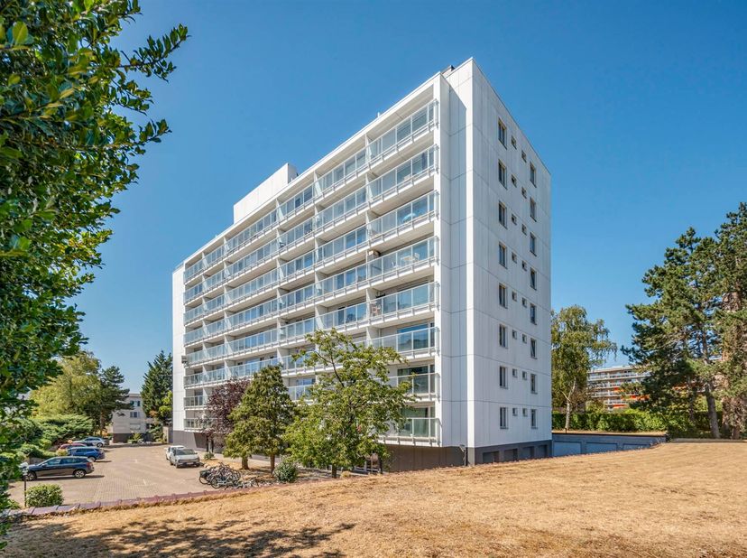Heverlee: Modern volledig gerenoveerd 1-slaapkamerappartement met autostaanplaats<br />
<br />
Dit gelijkvloers appartement werd dit jaar volledig g