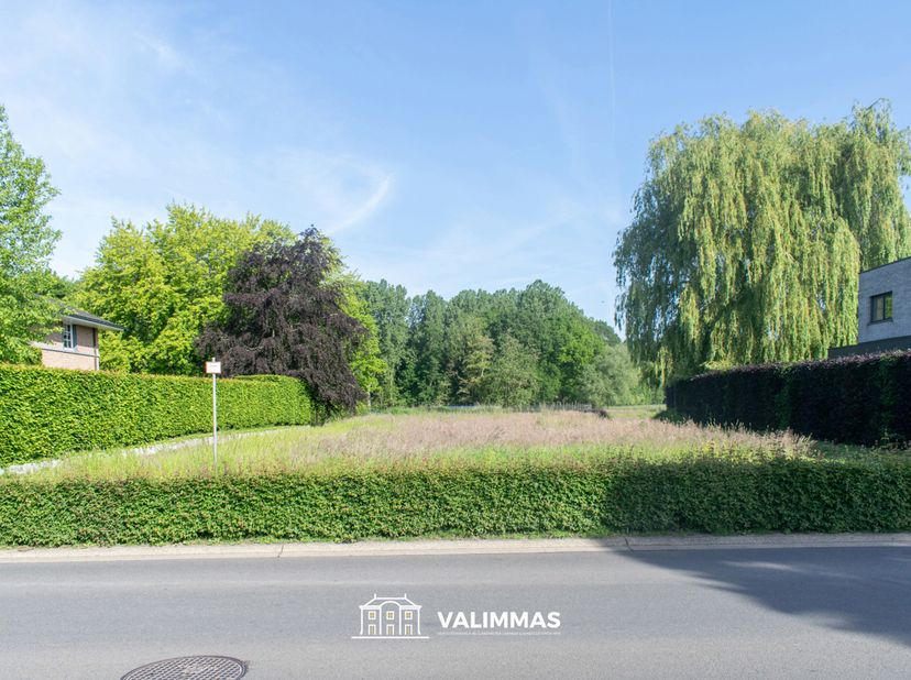 VALIMMAS verkoopt dit schitterend gelegen perceel bouwgrond voor een alleenstaande villa....    <br />
<br />
Cfr. verkavelingsvergunning dd 19/03/196