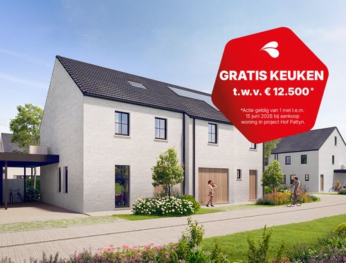                                         Woning te koop in Astene, € 437.000
