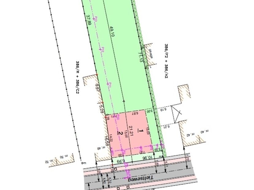 Rustig gelegen, westgerichte bouwgrond voor gesloten bebouwing van 508m² (lot 2). Gelegen te Rillaar met alle faciliteiten in de onmiddellijke omgevin