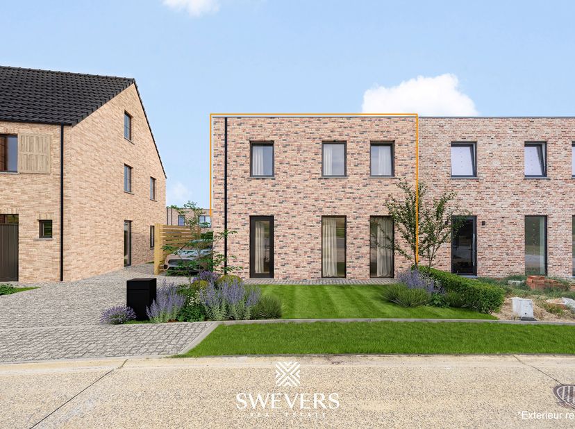 Voor meer info en foto’s, surf naar www.swevers.be – Op de Koopman lot 23 in Bree ligt in een rustige, kindvriendelijke verkaveling met weinig doorgaa