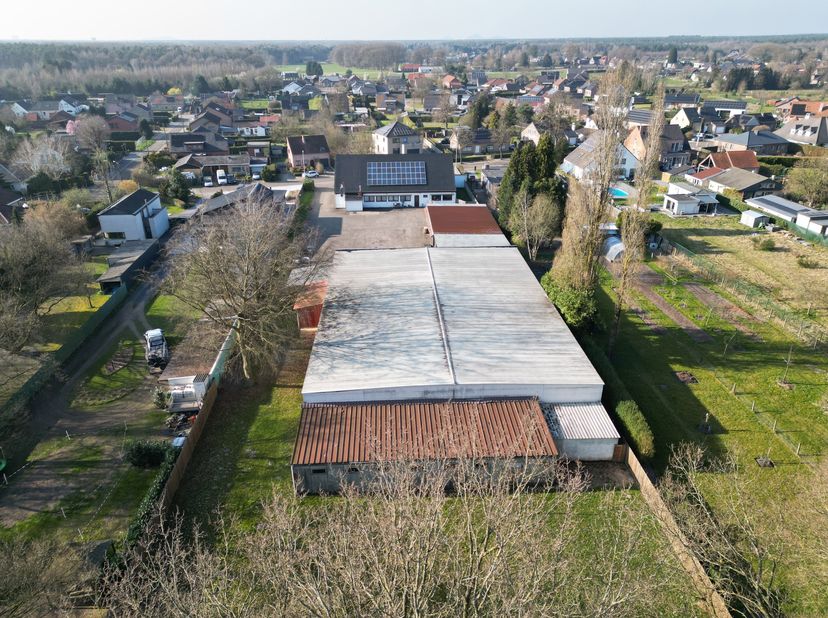 In Zutendaal, de groenste gemeente van Vlaanderen, staat deze zeer ruime woning op een perceel van 5.340m² te koop. Met een gelijkvloers met een opper