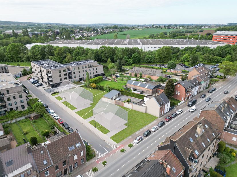 Bouwgrond voor half open bebouwing 3a40