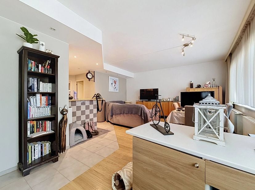 ANDERLECHT - REF:  87294097 - PRACHTIG APPARTEMENT MET ÉÉN SLAAPKAMER OP DE BEGANE GROND - ZONDER GEMEENSCHAPPELIJKE KOSTEN!<br />
Gelegen op de began