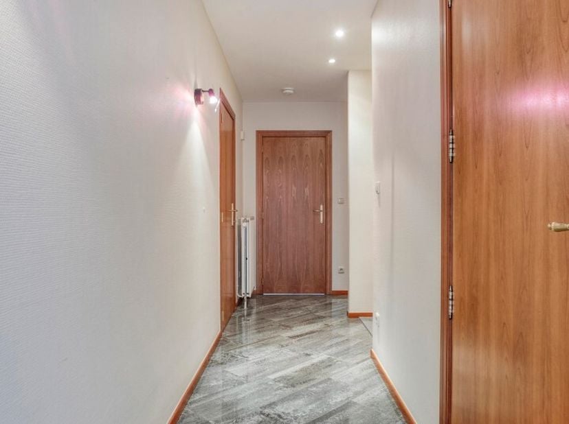In het centrum van Lanaken, op het Molenweideplein, is dit ruim (175 m² incl. 2 terrassen) en lichtrijk appartement met 2 slaapkamers, 2 terrassen, ee