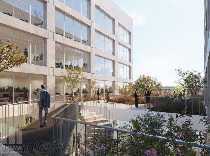 Fenomenaal gelegen stand-alone kantoren met oppervlakte van 5.250&amp;nbsp;m²&amp;nbsp;te huur, op slechts 1 km van de R0, met directe toegang via de op- en a