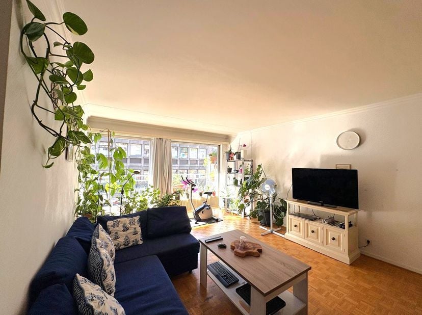 Immo Wauters a le plaisir de vous proposer à la location cet appartement, non meublé, deux chambres proche de la nature.<br />
L’appartement se compos