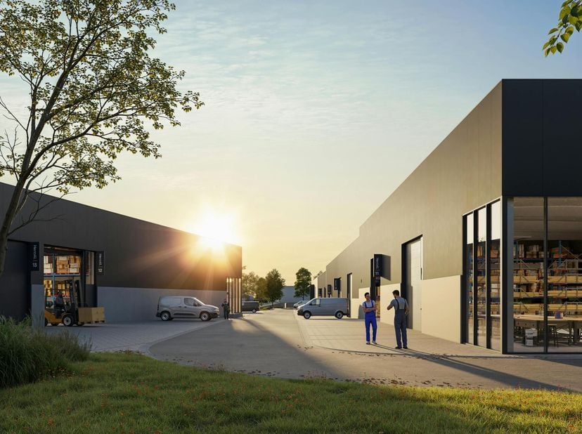 Nieuwbouw KMO-unit van ca. 653 m² te koop in Bedrijvenpark Irene te Ieper.<br />
<br />
Voorzieningen: <br />
- 9 parkeerplaatsen<br />
- Lichtstraat<