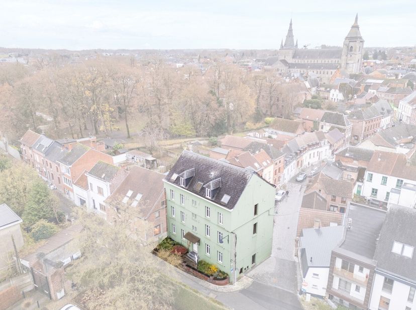 Opbrengsteigendom bestaande uit 9 residentiële units  Rempart du Vieux Cimetière 37-38 te Zinnik Ideaal gelegen in een centrale en aangename omgeving,