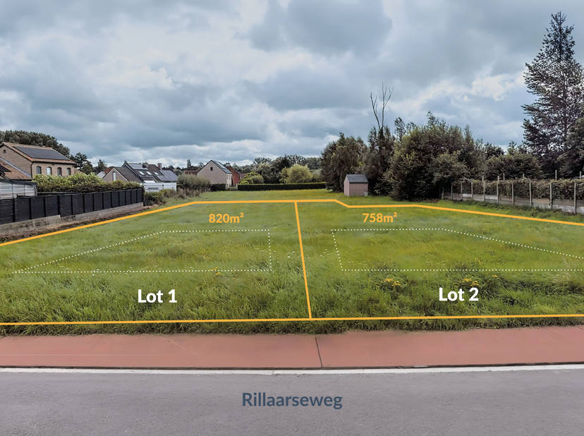 Terrain à vendre à Rillaarseweg,
                    3390 Tielt
