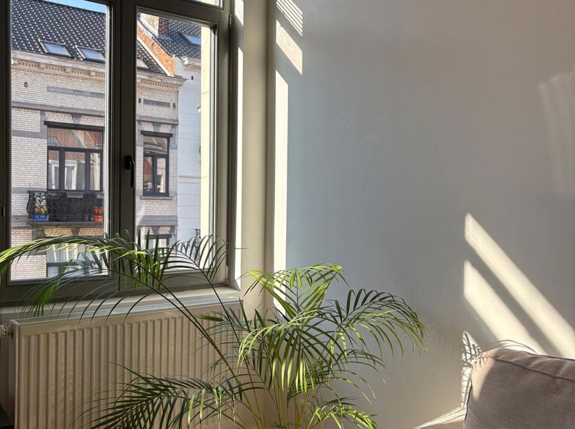 Bezoek aanvragen via https://www.immodavinci.be/nl/te-huur - Ga naar het pand dat u interesseert en druk op de knop "Bezoek Aanvragen" onderaan de pro
