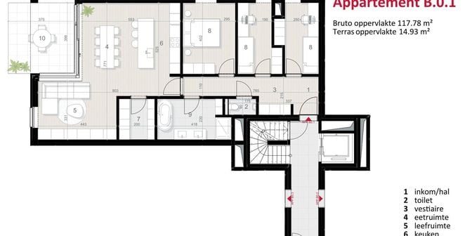 Appartement à vendre à Bert Leysenlaan 21, 2490 Balen