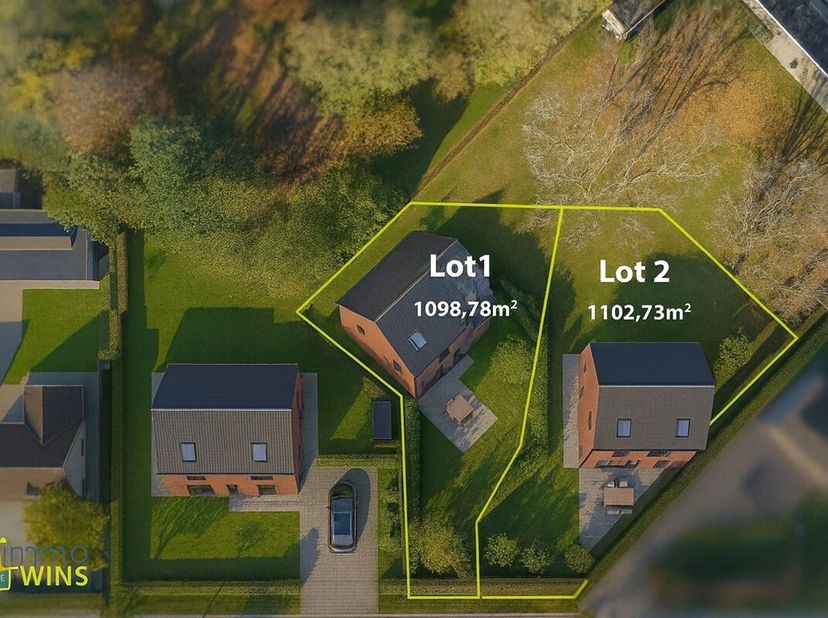 Bouwgronden voor open bebouwing te Hamme<br />
Ontdek deze prachtige bouwgronden voor open bebouwing, ideaal gelegen in een groene en rustige omgeving