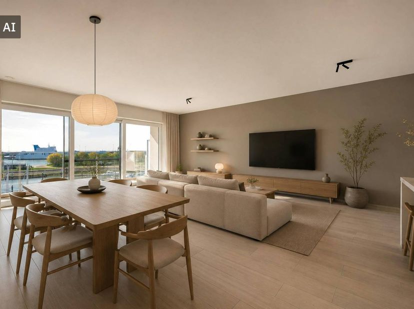 Cet appartement à vendre est situé le long du port de plaisance de Zeebruges dans une résidence récente (2022). Avec une surface habitable de 128 mètr