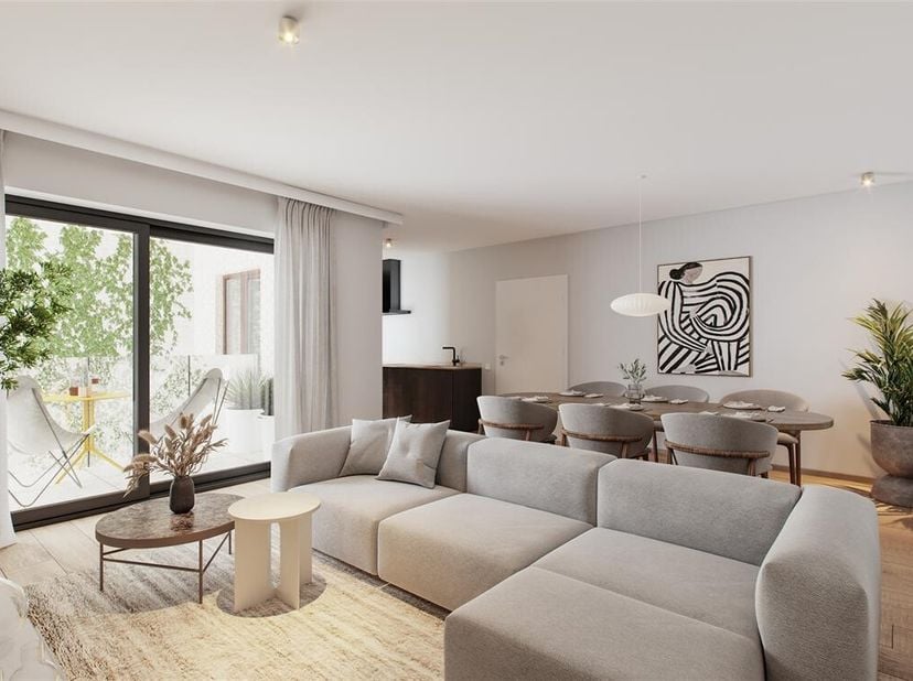 Stijlvol wonen in het hart van Blankenberge.<br />
In het centrum van Blankenberge stellen wij u dit prachtige gelijkvloers appartement van 89,7 m² vo