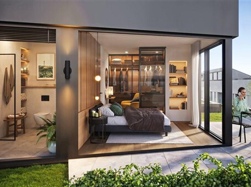 Blankenberge: nieuwbouwappartement met ruim zonneterras te koop in het centrum! Dit exclusief woonproject is gelegen in het centrum van Blankenberge o