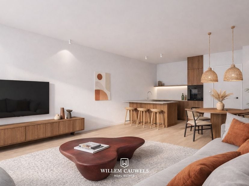 Op wandelafstand van de winkels en het strand van Heist verkopen wij dit 2 slaapkamer appartement. Het is gelegen in de Kursaalstraat in de moderne ni