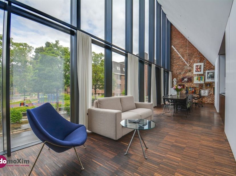 Architecturale woning in het hart van Leuven<br />
In de Brouwersstraat, op wandelafstand van het bruisende centrum van Leuven, bevindt zich deze uitz