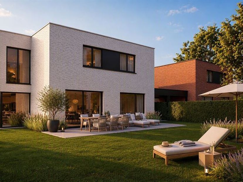 Moderne open BEN-woning op een perceel van 5a61ca, rustig gelegen in Scherpenheuvel en toch op wandelafstand van Colruyt en vlak bij het centrum. Dank