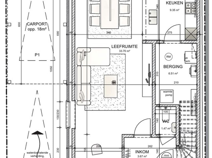 Deze energiezuinige halfopen nieuwbouwwoning in het rustige en aangename Wetteren Overbeke, is ideaal gelegen. Dankzij de vlotte verbinding ben je bov