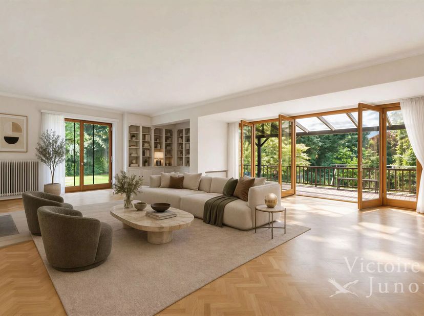 Victoire-Junot biedt u deze charmante villa met 5 slaapkamers van ongeveer 543m² bruto met een groot terrein. Ideaal gelegen, in de buurt van het wink