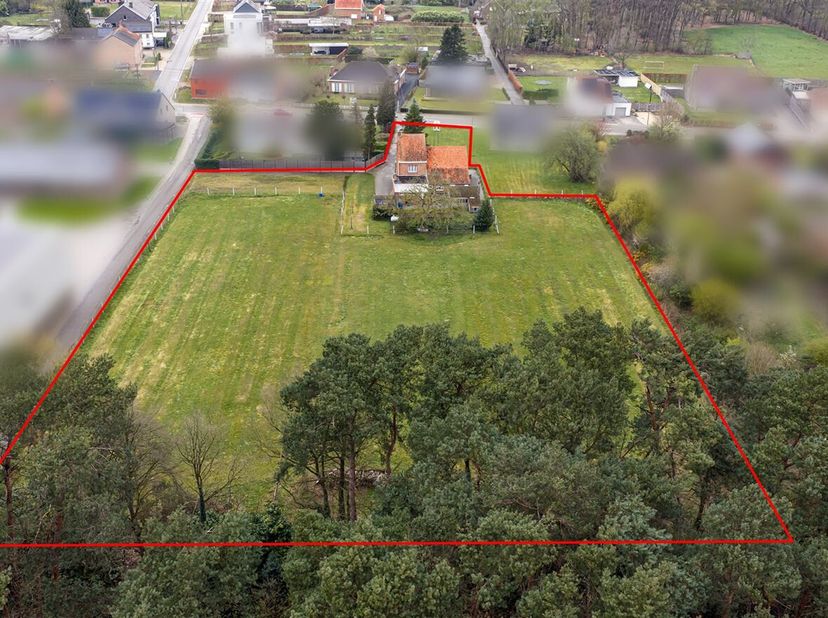 Vrijstaande renovatiewoning op een landelijke ligging in Tremelo, met 3 slaapkamers, garage, bijgebouw en een ruime grondcomponent. De woning bevindt