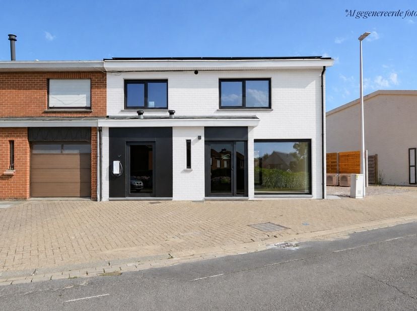 &amp;nbsp;Deze&amp;nbsp;totaal gerenoveerde&amp;nbsp;(2026)&amp;nbsp;en uiterst energiezuinige (EPC A+) halfopen bebouwing met drie&amp;nbsp;slaapkamers&amp;nbsp;is kindvrien