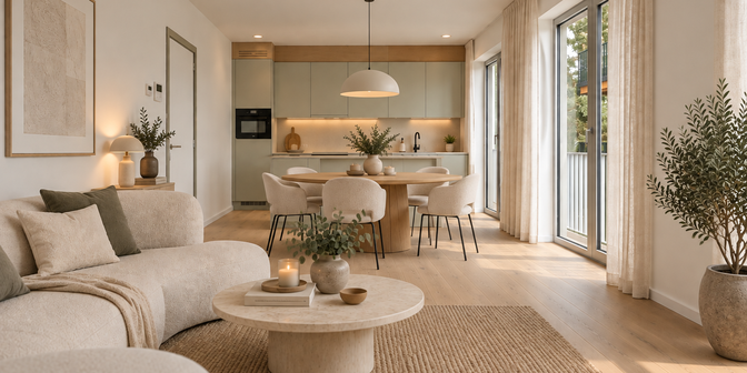 Appartement te huur in 9051 Sint-Denijs-Westrem
