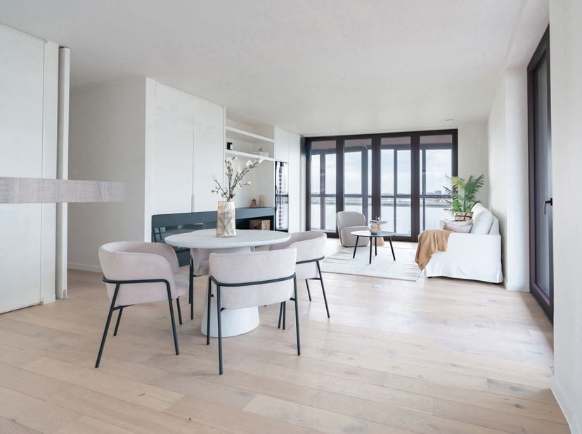 Exclusief wonen aan de Scheldekaaien met royale buitenruimtes<br />
Droomt u van een instapklaar, luxueus appartement op het bruisende Nieuw Zuid?<br