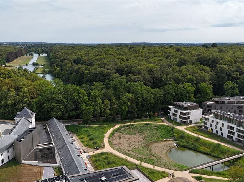 PANQUIN « Park » : appartement neuf adjacent à l’Arboretum et au Parc de Tervuren, dans un cadre unique. L’appartement, situé au premier étage du bâti