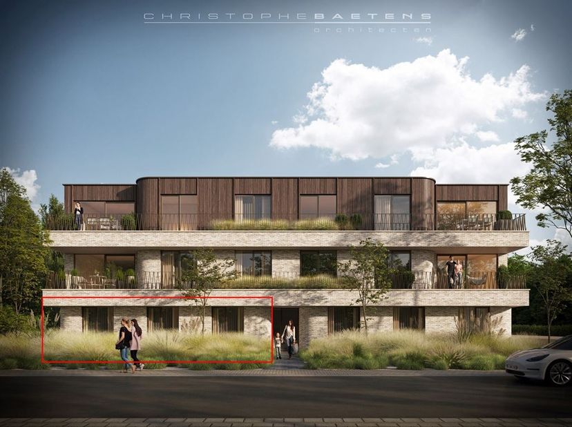 Logement élégant à proximité du centre de 's-Gravenwezel. 6% DE TVA POSSIBLE ! La résidence "Hof van Wesele" est construite à proximité du centre de '