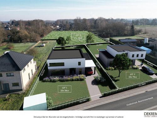                                         Bouwgrond te koop in Boortmeerbeek, € 325.000
