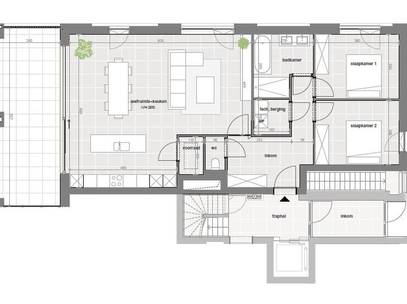 NIEUW TE KOOP IN KUURNE<br />
<br />
Ontdek Residentie De Vlashalm in Kuurne,&amp;nbsp;een uniek nieuwbouwproject met 14 ruime appartementen, elk met een