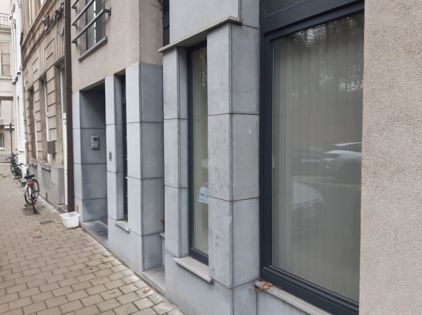 Dit commercieel gelijkvloers (voorheen een dokterspraktijk) beschikt over een multifunctionele ruimte (kant Floraliënlaan; voorheen wachtzaal) van ca.