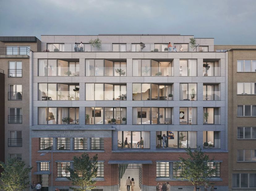 EVERE - Gelegen in de prachtige reconversie van een Art Deco gebouw in een rustige woonwijk dicht bij tal van faciliteiten (scholen, winkels, luchthav