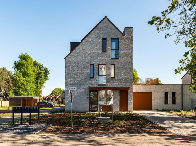 Maison neuve économe en énergie avec 3 chambres, une grande terrasse ensoleillée et un garage à Olen<br />
Vous recherchez une maison économe en énerg