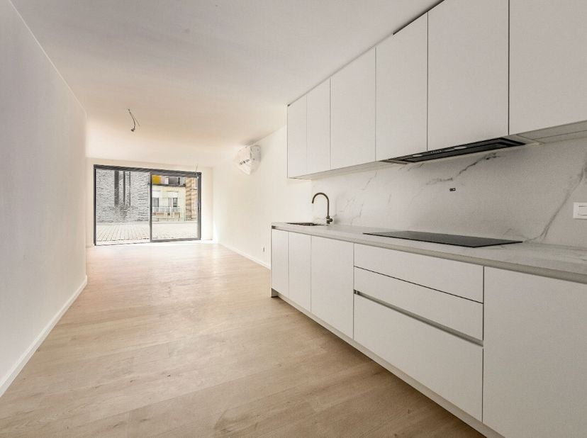 Kom gerust even langs zonder afspraak op onze OpenHuizenDag zaterdag 8 augustus van 10u30 - 12u30!Blankenberge: Nieuwbouw gelijkvloers appartement met
