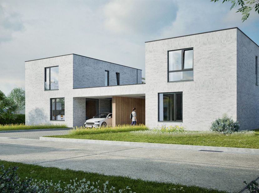 Nieuwbouwwoning HOB met 3 slaapkamers !&amp;nbsp;<br />
<br />
Indeling : inkomhal , apart toilet , keuken , ruime berging , woonkamer .<br />
Verdiep : 3