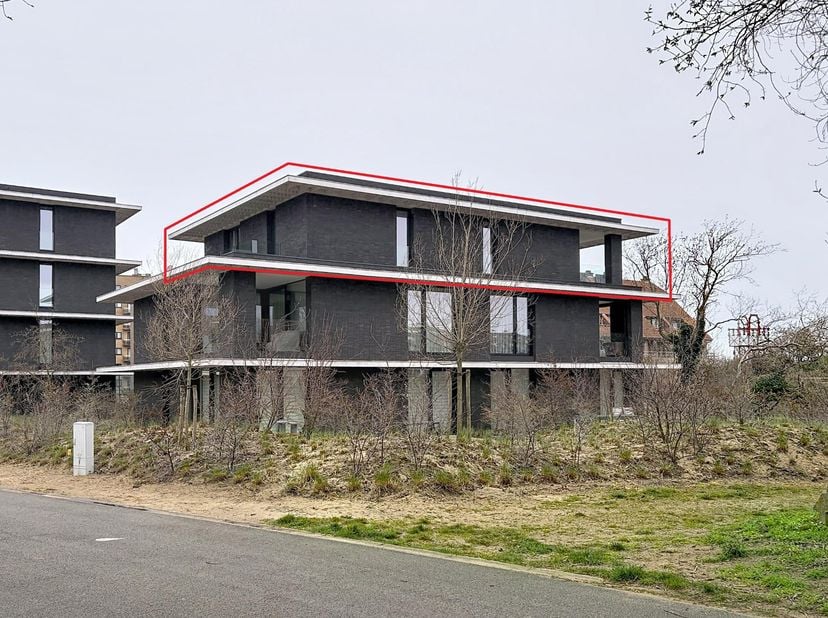 UNIEK APPARTEMENT NABIJ STRAND - <br />
<br />
Uniek, modern, lichtrijk appartement  (87/1.000sten), nabij strand van Koksijde, gelegen op de 2e verdi