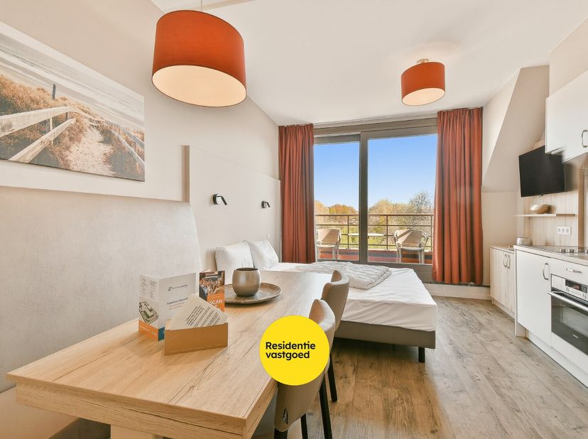 Ontdek dit sfeervol ingerichte appartement in het geliefde vakantiedomein Duinenzicht in Westende. Gelegen op korte wandelafstand van zee en strand, c