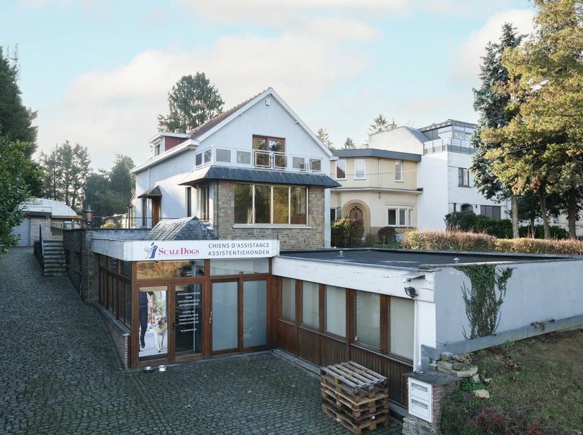 Au bout d’une rue en cul-de-sac à Wezembeek-Oppem se trouve cette propriété d’exception sur une parcelle d’environ ± 38 ares. Une combinaison rare d’e