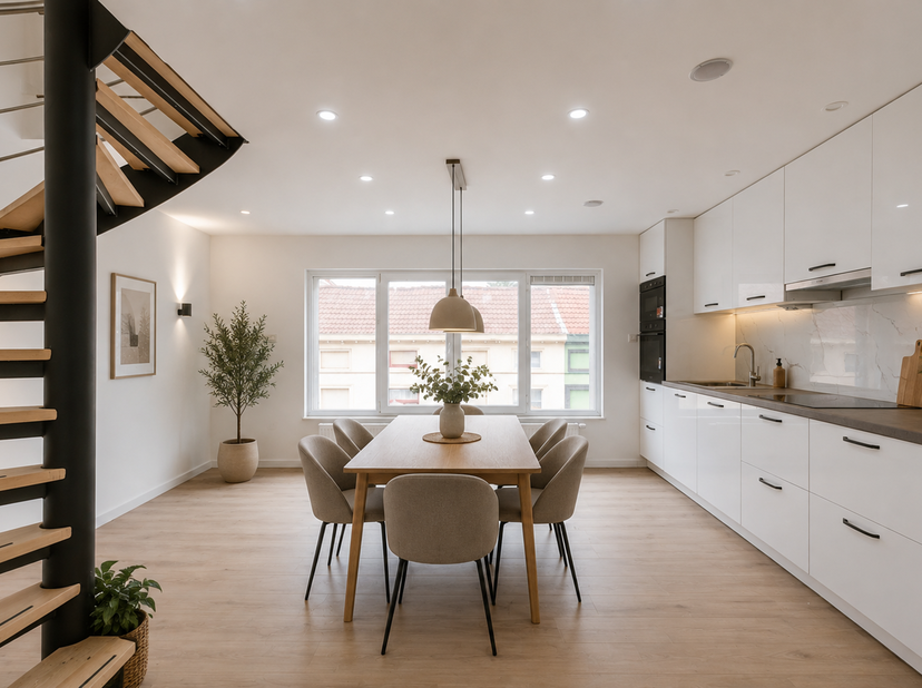 Bent u op zoek naar een ruime woning in Gent die zich uitstekend leent voor cohousing, een investering of een gezinswoning? Dan is deze eigendom preci