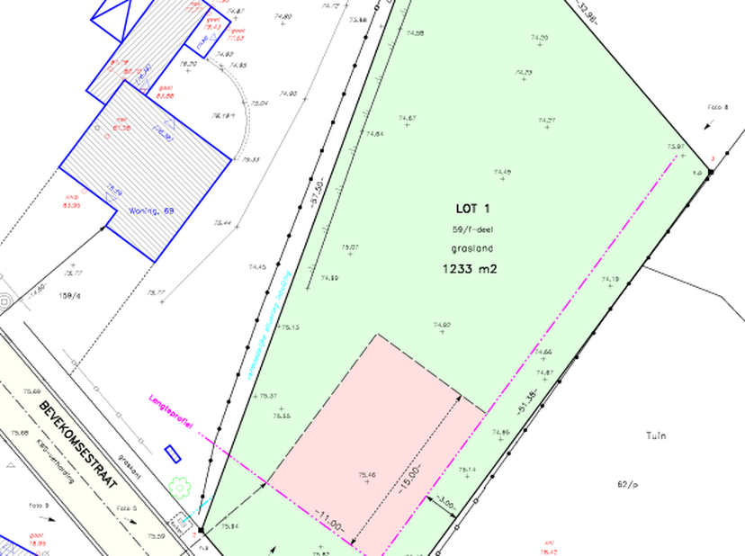 Grond te koop in Bevekomsestraat / ,
                    3360 Bierbeek