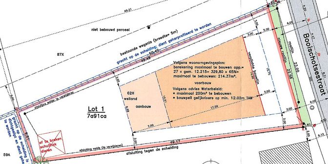 Terrain à vendre à Booischotsestraat 28, 2235 Houtvenne