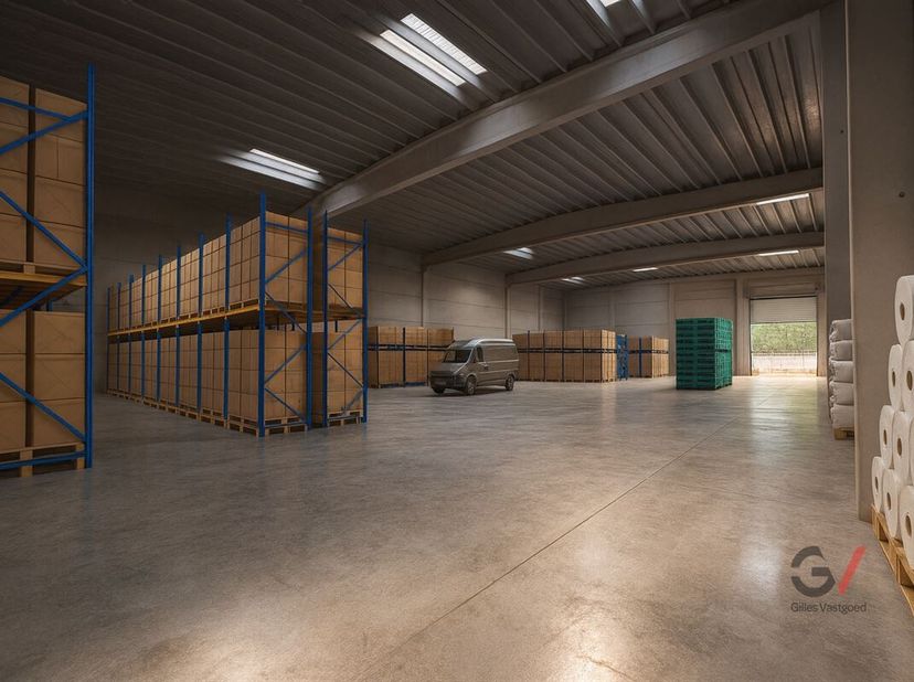 Nieuwbouw magazijnunit van 280 m² met mogelijkheid tot het huren van een bijhorende kantoorruimte en prachtig zicht op de vaart, gelegen op een uiters